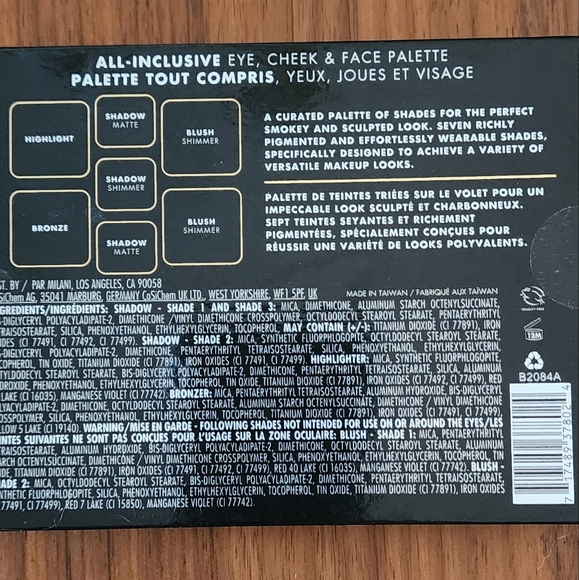 **New** Milani Face Palette - Picture 3 of 6